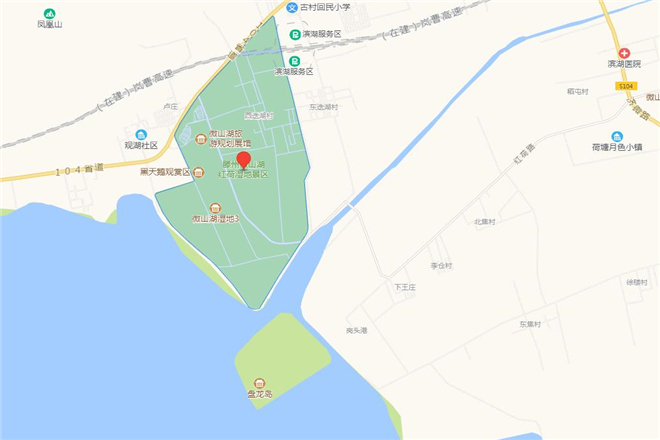 山东枣庄红色教育基地滕州微山湖湿地位置 山东枣庄红色教育基地滕州微山湖湿地位置