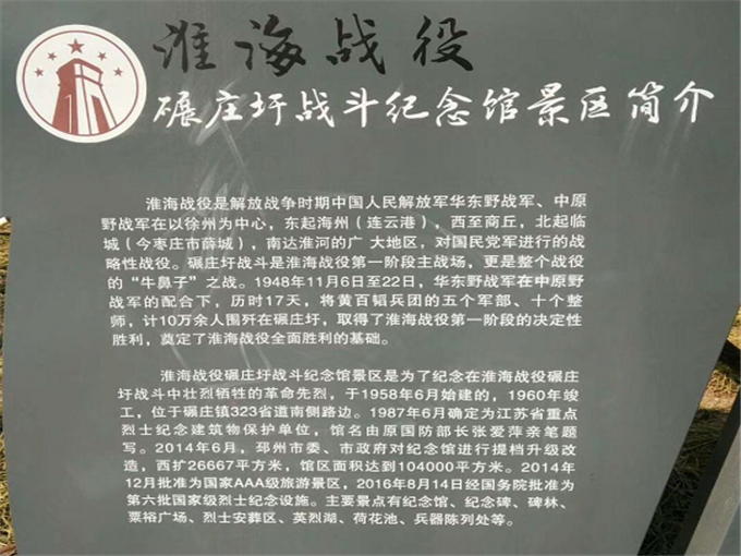 徐州高铁站到碾庄战斗纪念馆交通图